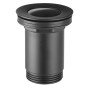 Ventil lavoar Ferro S283-BL-B click-clack, alama, negru, diametru 1 1/4"
