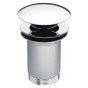 Ventil lavoar Ferro S285, click clack, alama, crom, diametru 1 1/4