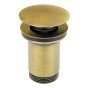Ventil lavoar Ferro S285BR , alama, auriu, 1 1/4"
