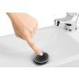Ventil lavoar Ferro S287PP-B, click-clack, polipropilena, crom, diametru 1 1/4