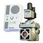 Detector gaz si monoxid de carbon cu electrovana 3/4 Primatech Secor D 230 V