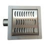 Rigola dus patrata GEHLER ONDA din inox SQ-03 13cm