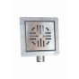 Rigola dus patrata GEHLER VOLTA din inox SQ-05 13cm