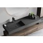 Baterie lavoar Ferro Stratos negru