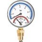 Termomanometru Ferro TM80R, radial, 80 mm x 1/2 inch