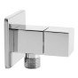 Robinet coltar cu cartus Ferro 1/2 x 1/2 si maneta metalica