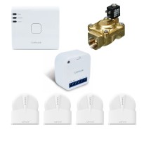 Sistem Smart Home anti-inundatie Salus, 4 zone monitorizate, control prin internet, 5 ani garantie