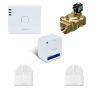 Sistem Smart Home anti-inundatie Salus, 2 zone monitorizate, control prin internet, 5 ani garantie